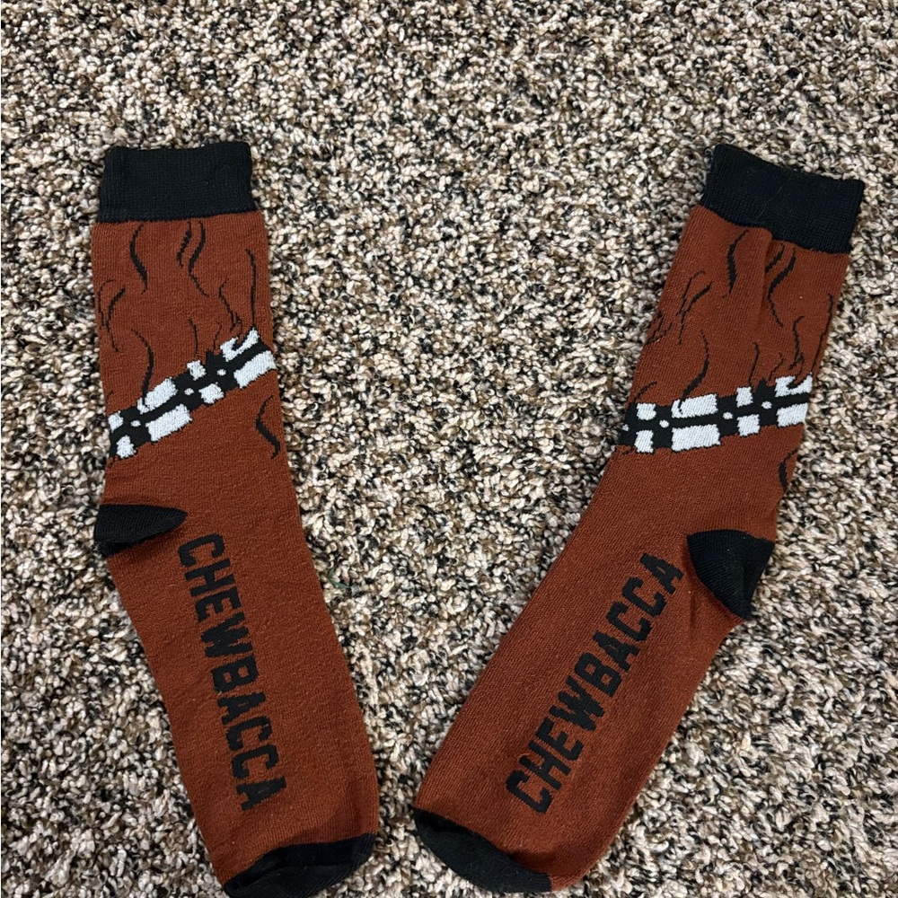 Chewbacca Brown Casual Socks